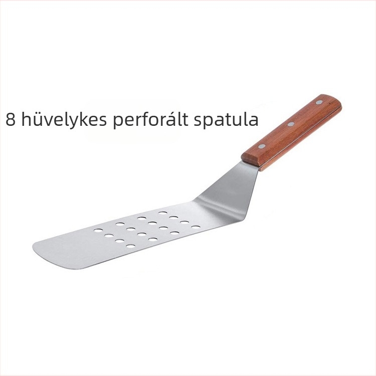 Ollito rozsdamentes acélból készült konyhai spatula – csúszásmentes, magas hőmérséklet-ellenálló, testreszabható feldolgozás, Yangjiang eredetű