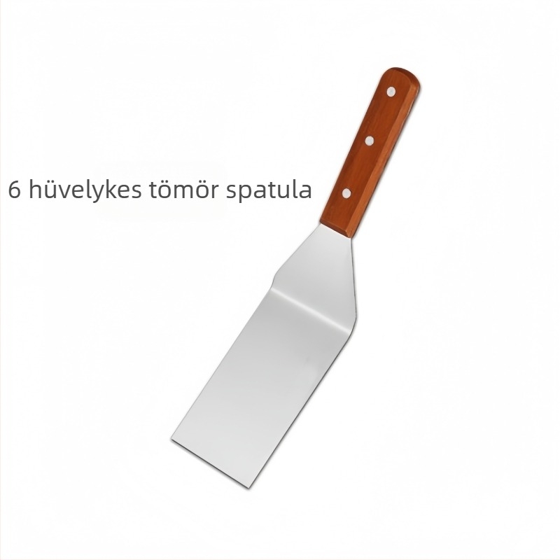 Ollito rozsdamentes acélból készült konyhai spatula – csúszásmentes, magas hőmérséklet-ellenálló, testreszabható feldolgozás, Yangjiang eredetű