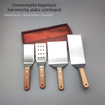 Grill spatula rozsdamentes acélból (Anyag: rozsdamentes acél; Komponens: spatula; Stílus: modern és minimalist)