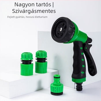 Yihu 7 funkciós permetezőpisztoly készlet autómosáshoz, kert öntözéséhez és padló tisztításához