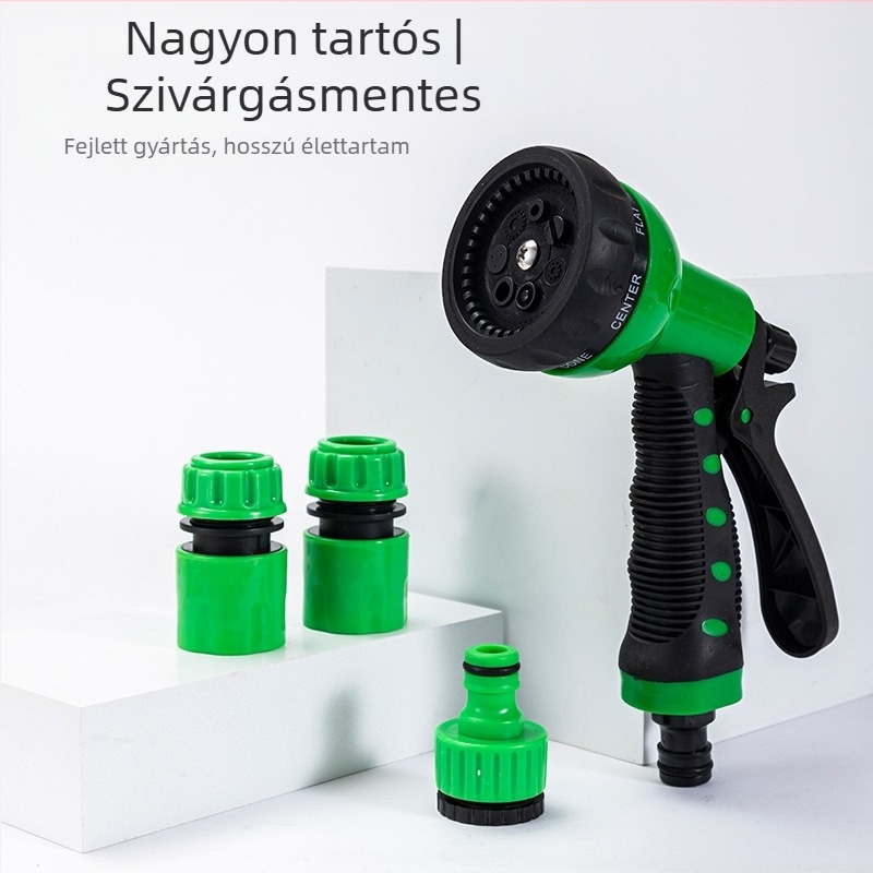 Yihu 7 funkciós permetezőpisztoly készlet autómosáshoz, kert öntözéséhez és padló tisztításához