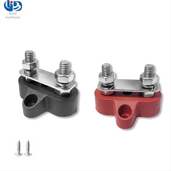 Bai Bangsheng BD-S1 akkumulátor terminál M6/M8 dupla csavarokkal 12V–24V-hez