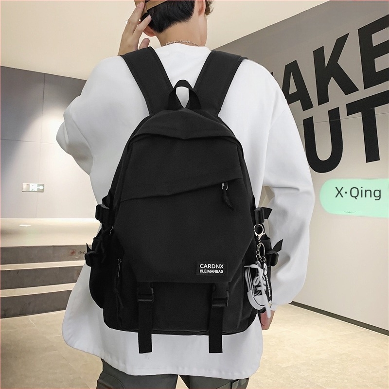Uniszex nejlon hátizsák mindennapi használatra, városi minimalist stílus, 20–35L kapacitás, egyszínű mintázat, Xipeng
