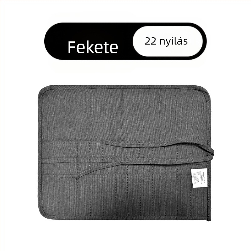 New Concept vászon toll- és ecsettároló táska, anyaga: vászon, modell: 123, 22 vagy 30 rekesz