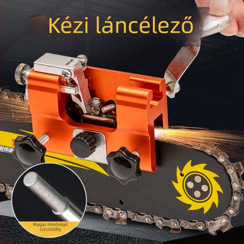 Kézi láncfűrészlánc csiszoló, Li-ion láncfűrészhez és láncfűrészhez, Wu Yi márka, Hand Chain Grinder sorozat, licencelt magáncímkével