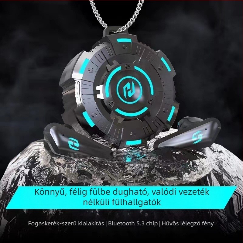 Bluetooth 5.3 játéksz headset alacsony késleltetéssel és alacsony energiafogyasztással, TWS, X35 nyakpánttal