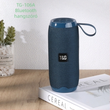 TG106A Bluetooth hangfal – Kültéri hordozható, TWS, 2 hangszóró, 10W, Bluetooth 5.3, 100Hz-20kHz, 1200-2000mAh, SNR ≥75dB