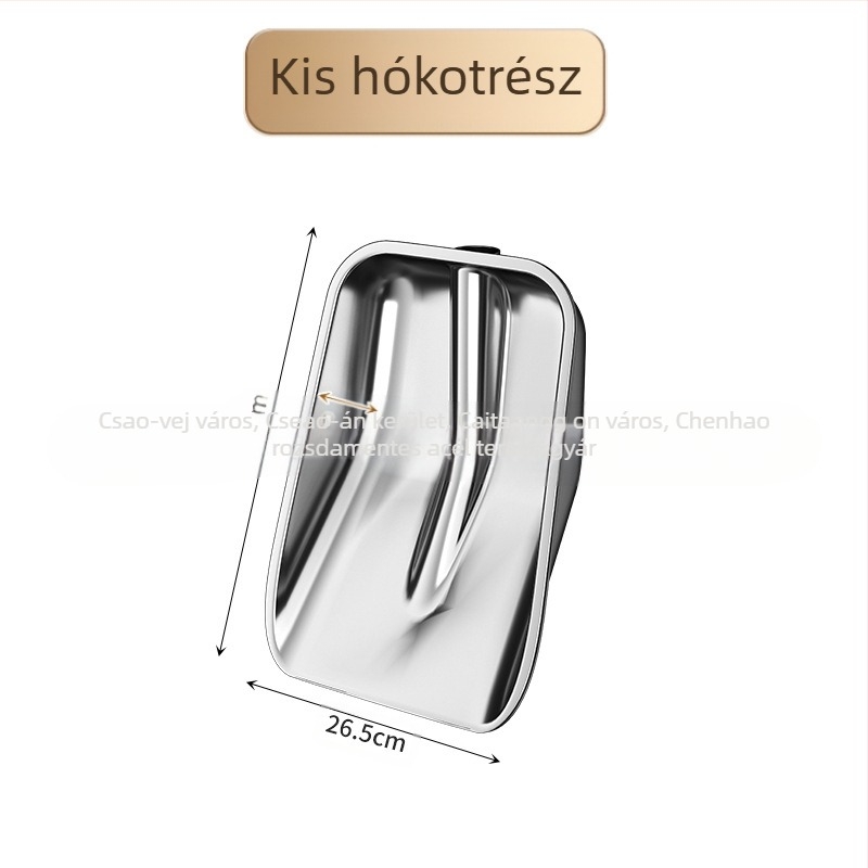 Hólapát rozsdamentes acélból, fából készült nyéllel, modell XC