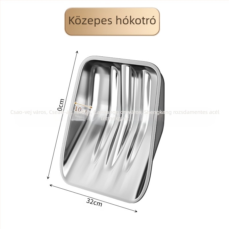 Hólapát rozsdamentes acélból, fából készült nyéllel, modell XC