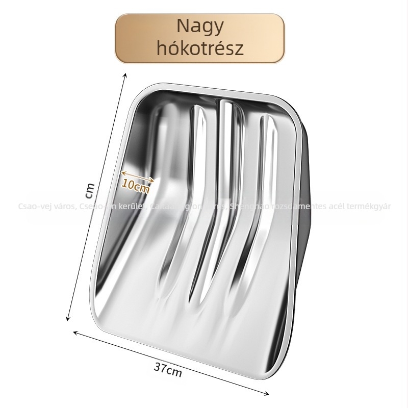 Hólapát rozsdamentes acélból, fából készült nyéllel, modell XC