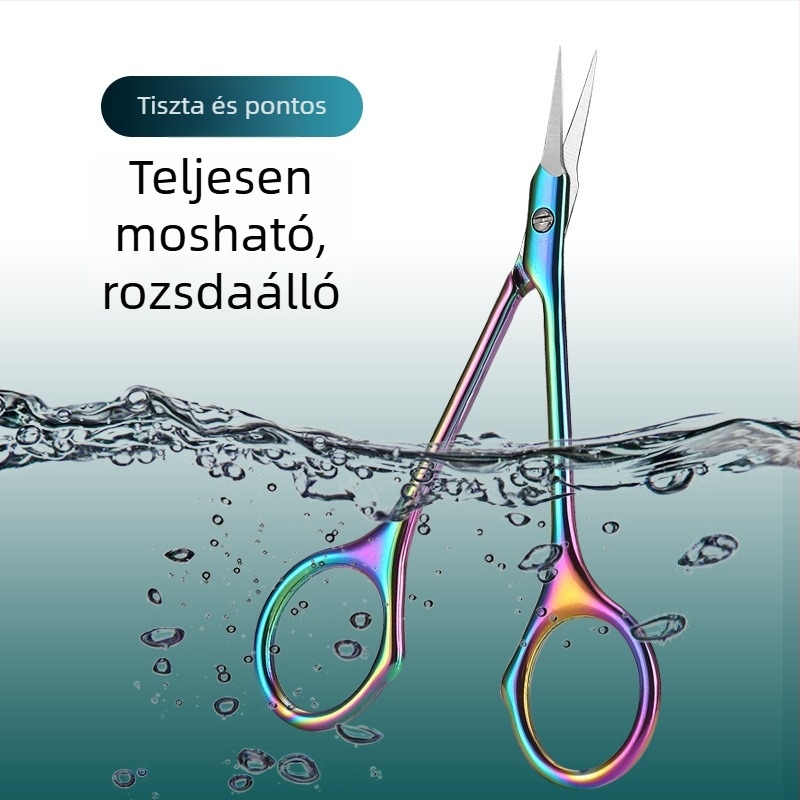 Rozsdamentes acél bőrhámlasztó olló, hordozható, általános használatra