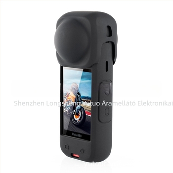 Insta360 X4 szilikon objektívvédő keret – objektív védelem, kompatibilis az Insta360 X4-gyel