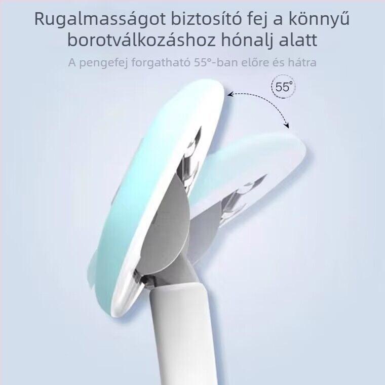 Női kézi testtakarító borotva – hónaljra, lábakra, karokra és intim területekre