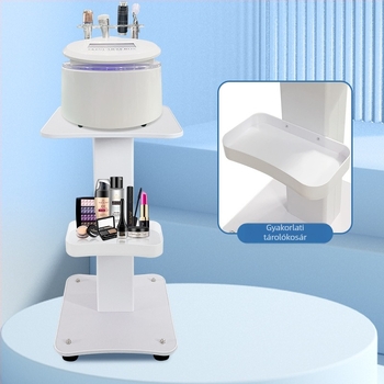 Stacionáris kozmetikai eszközök kocsi kereskedelmi szalonok számára, alap tárolóállvány, IPX0, beépített akkumulátor nélkül