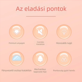 Gott Peach v3 / Lime v3 mechanikus billentyűzet kapcsolók, csendes, 5-tűs, hot-swappable, testreszabott, OEM feldolgozás