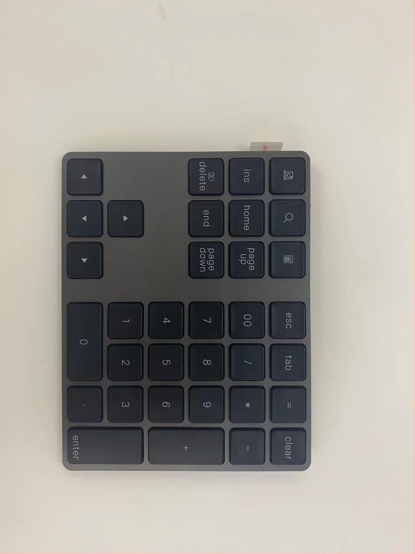 BT308 34 gombos Bluetooth numerikus billentyűzet, alumíniumötvözet, általános kompatibilitás