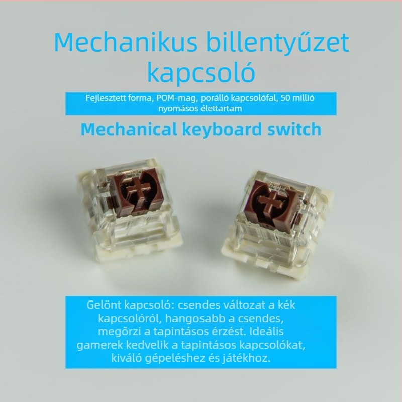 ITLY mechanikus billentyűzet kapcsoló ház — tengelykapcsoló (modell), vezetékes, 2024 kiadás
