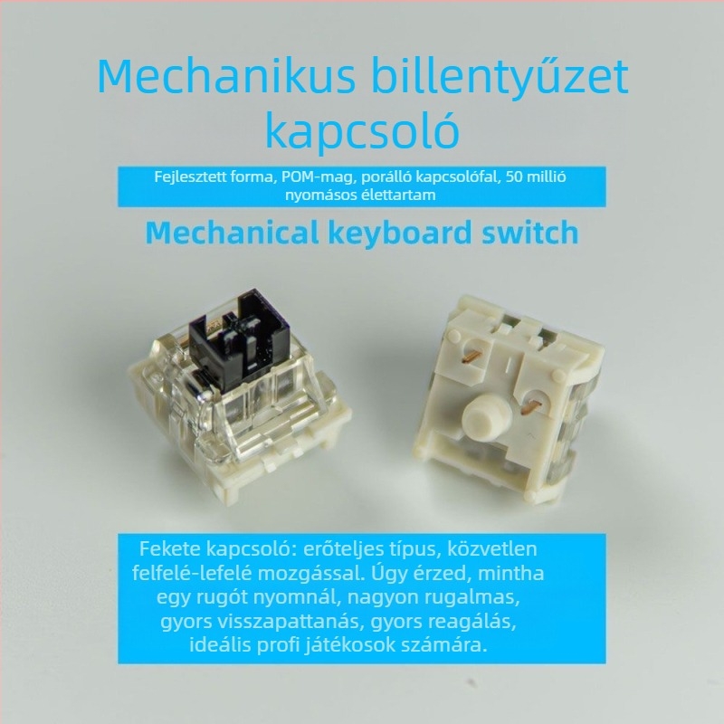 ITLY mechanikus billentyűzet kapcsoló ház — tengelykapcsoló (modell), vezetékes, 2024 kiadás