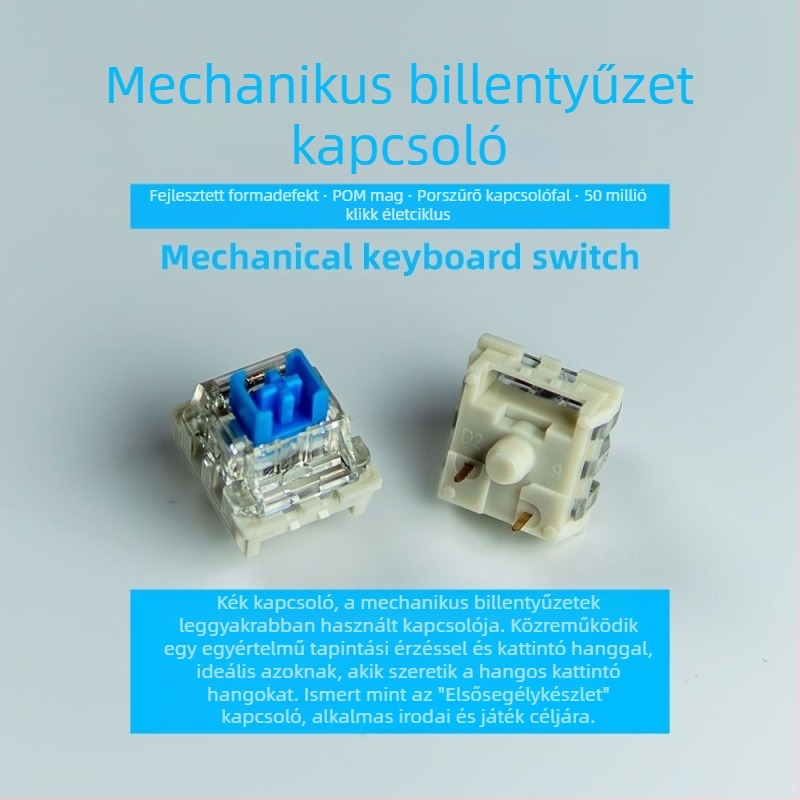 ITLY mechanikus billentyűzet kapcsoló ház — tengelykapcsoló (modell), vezetékes, 2024 kiadás
