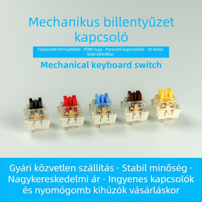 ITLY mechanikus billentyűzet kapcsoló ház — tengelykapcsoló (modell), vezetékes, 2024 kiadás