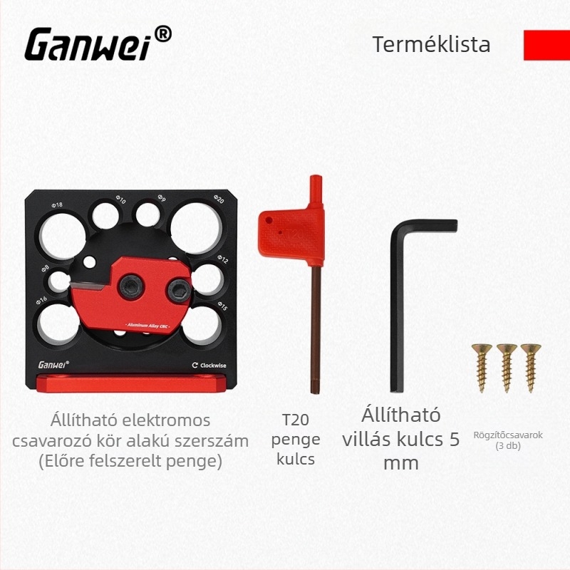 Ganwei MG0-000-0068 Fa gyalu – asztalosipari kivitel, Modell MG0-000-0068