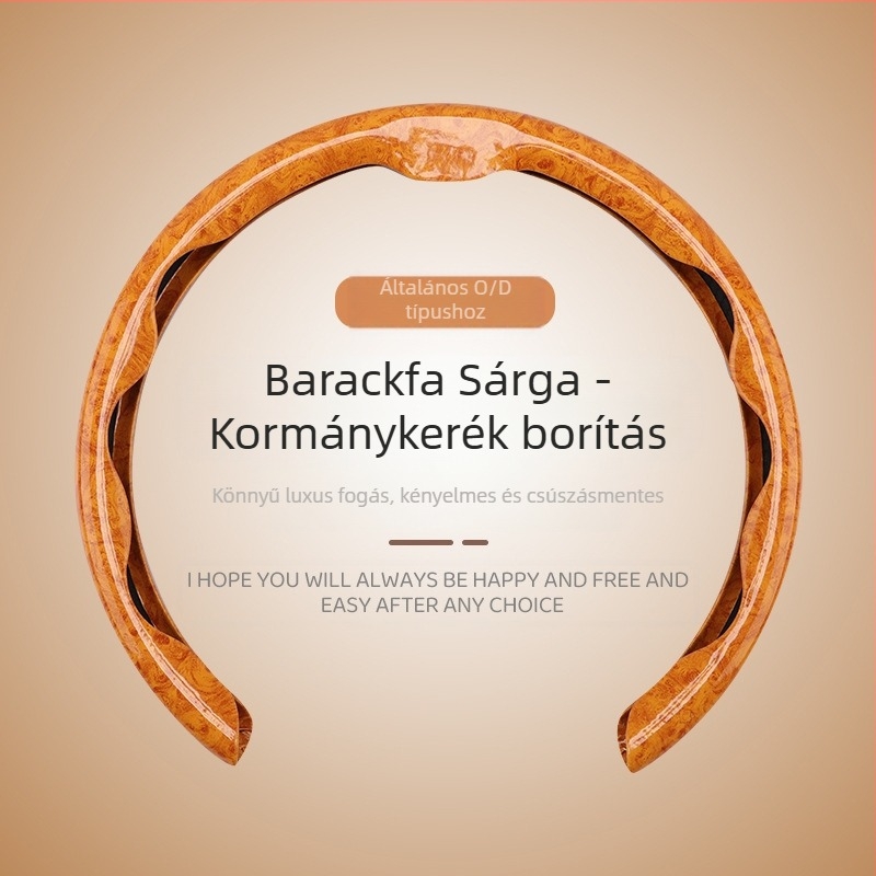 Volánfedél, 5D design, barackfa textúra, márka 8090, eredeti stílus, mind a négy évszakhoz, szintetikus rost