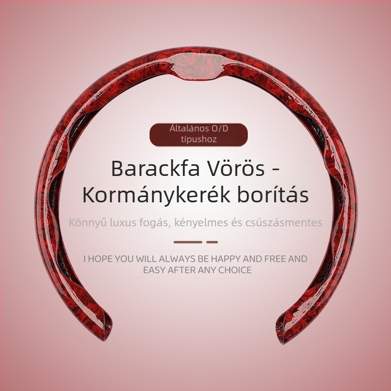 Volánfedél, 5D design, barackfa textúra, márka 8090, eredeti stílus, mind a négy évszakhoz, szintetikus rost