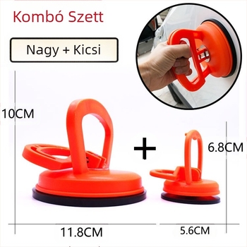 Autó dentjavító vákuumcsésze, nagy méretű, műanyag, 1 db, otthoni és autóhasználatra, Nettó súly 0,18 kg