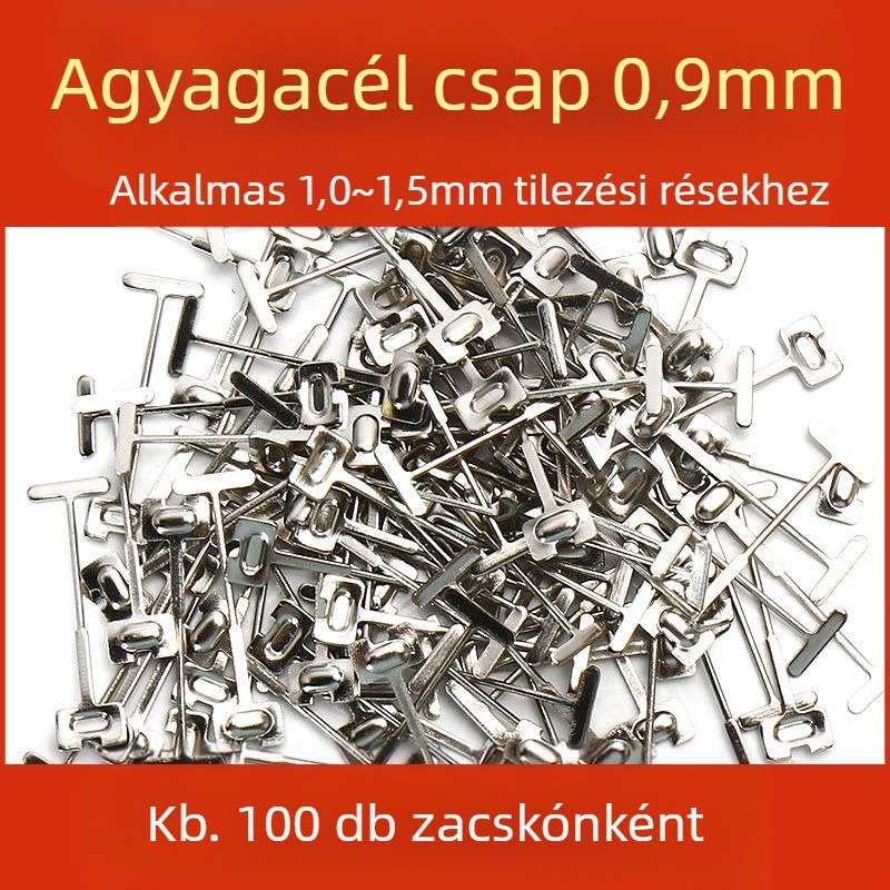 Csempe szintező, T-típus, műanyag klipek, pozicionáló segéd a padló- és falicsempékhez — Chuanxing