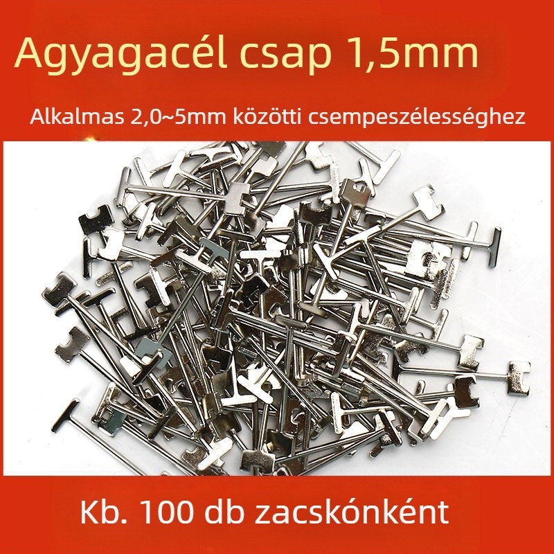 Csempe szintező, T-típus, műanyag klipek, pozicionáló segéd a padló- és falicsempékhez — Chuanxing