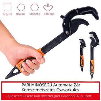 YCDIDM Többfunkciós csőkulcs — magas széntartalmú acél, 1300 g