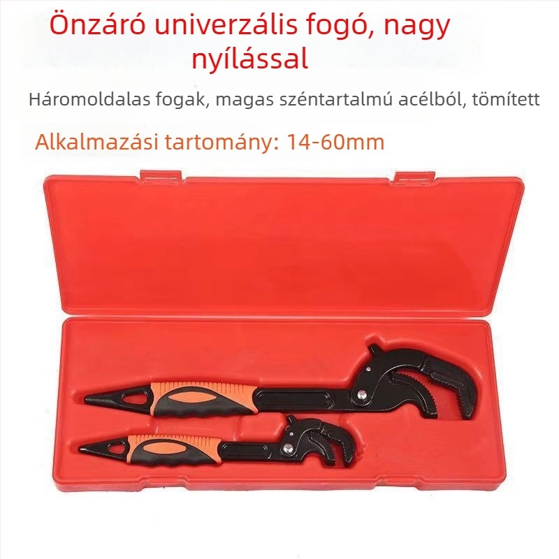 YCDIDM Többfunkciós csőkulcs — magas széntartalmú acél, 1300 g