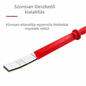 Autókerék egyensúly blokk penge — műanyag, Shaft Worker, modell Balance Block Blade, nettó 317 g, bruttó 500 g
