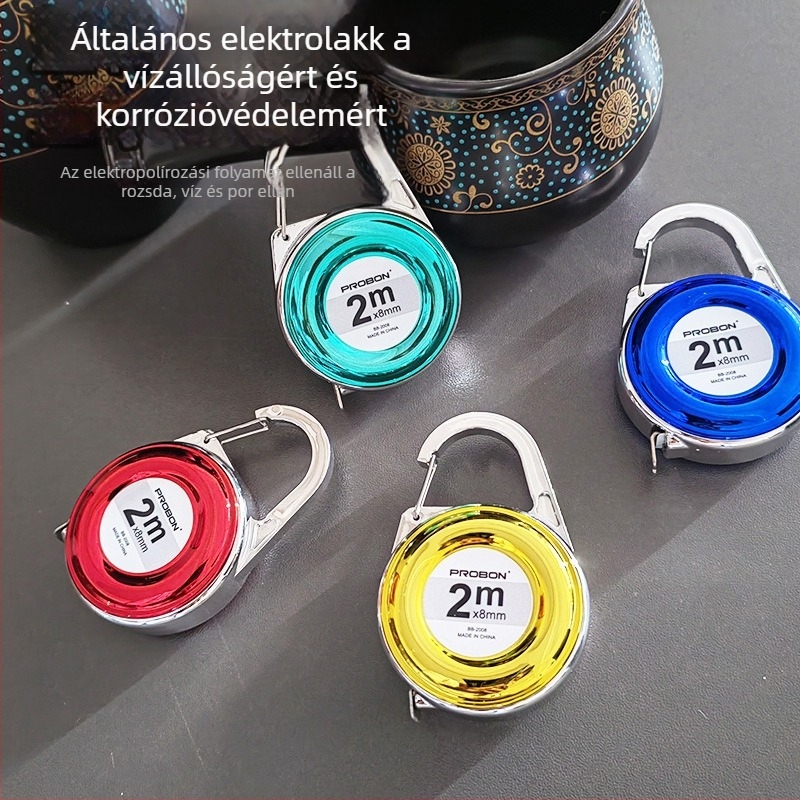 Black Stone mérőszalag — kompakt acél vonalzó háztartási használatra