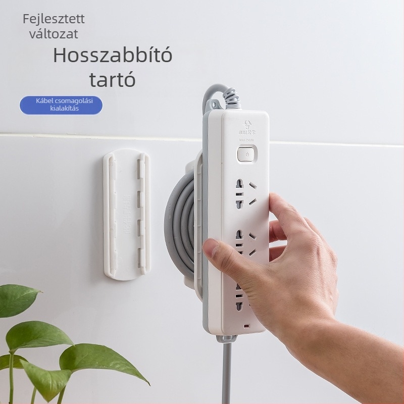 Fali Kábel Rendező – Hat Emeletes, Fúrás Nélküli, Műanyag, Konyha, Iroda, Hálószoba és Nappali számára
