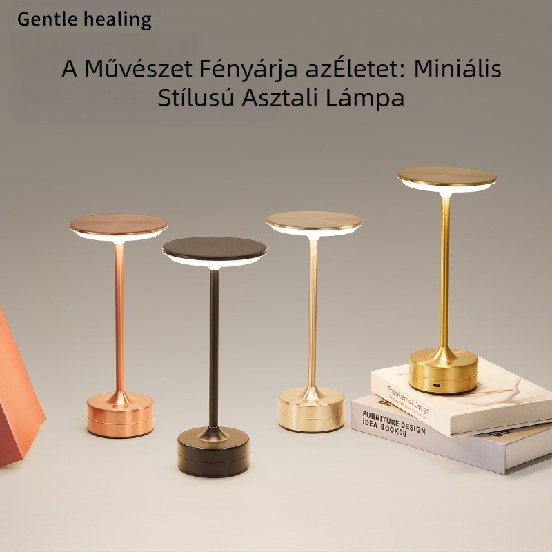 Asztali lámpa USB töltéssel, kreatív stílus, dekoratív dísz, éjszakai fény, környezeti fény — Márka: Yuelin Lighting Co., Ltd