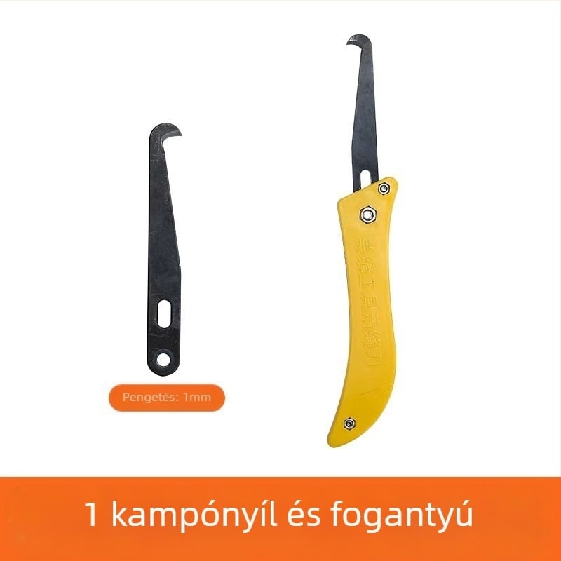 Fugatisztító kés csempehez és padlóhoz — speciális eszköz a fugák vágásához és tisztításához, márka The First Force, kategória Crevice brush, anyag Regular