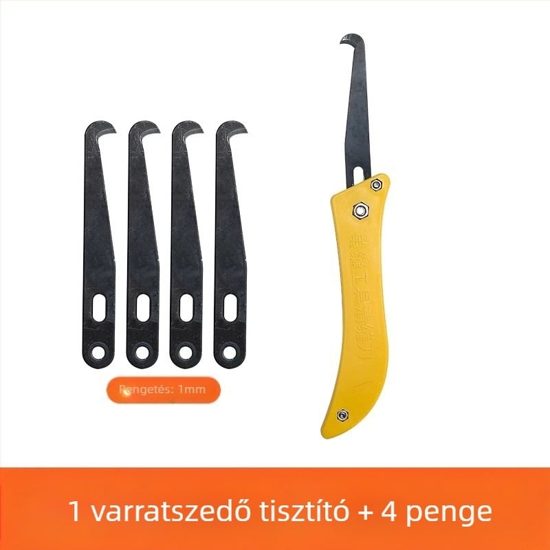 Fugatisztító kés csempehez és padlóhoz — speciális eszköz a fugák vágásához és tisztításához, márka The First Force, kategória Crevice brush, anyag Regular