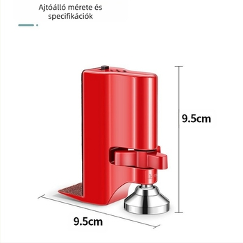 Ajtózár MD-BJ01H, kézi vezérlés, földre szerelhető, alumínium ötvözet, lopás elleni és ütközés elleni riasztó