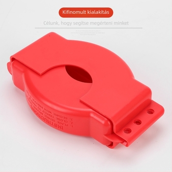 BAODSAFE ABS zár gate valve-hez, modell BDS-F8616, műanyag technikai fogantyúval, ipari szelepekhez, modern dizájn