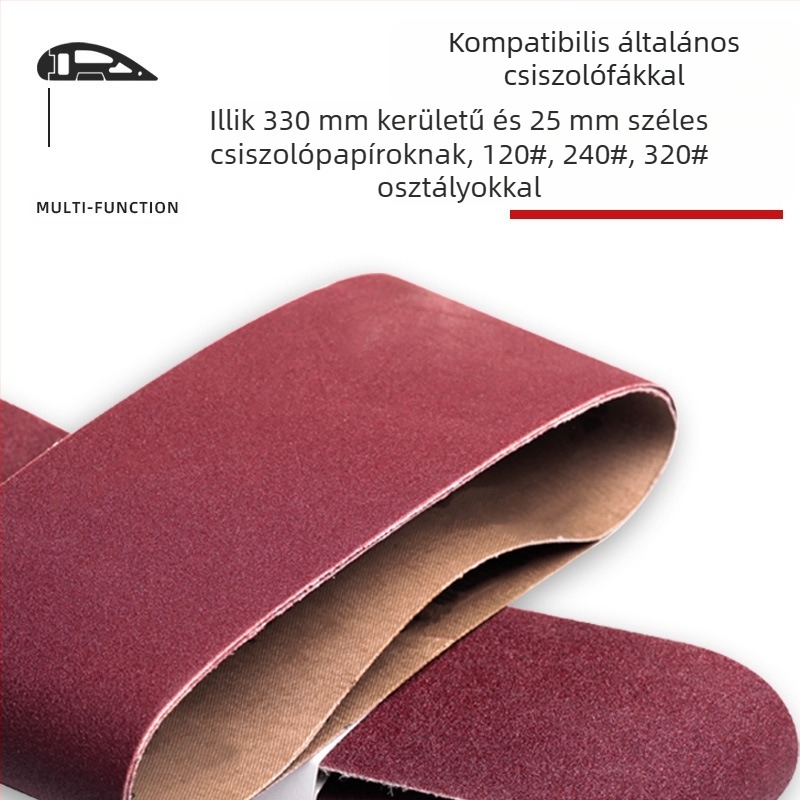 Kézi sarokcsiszoló eszköz alumínium ötvözet testtel és csiszolópapír tartóval