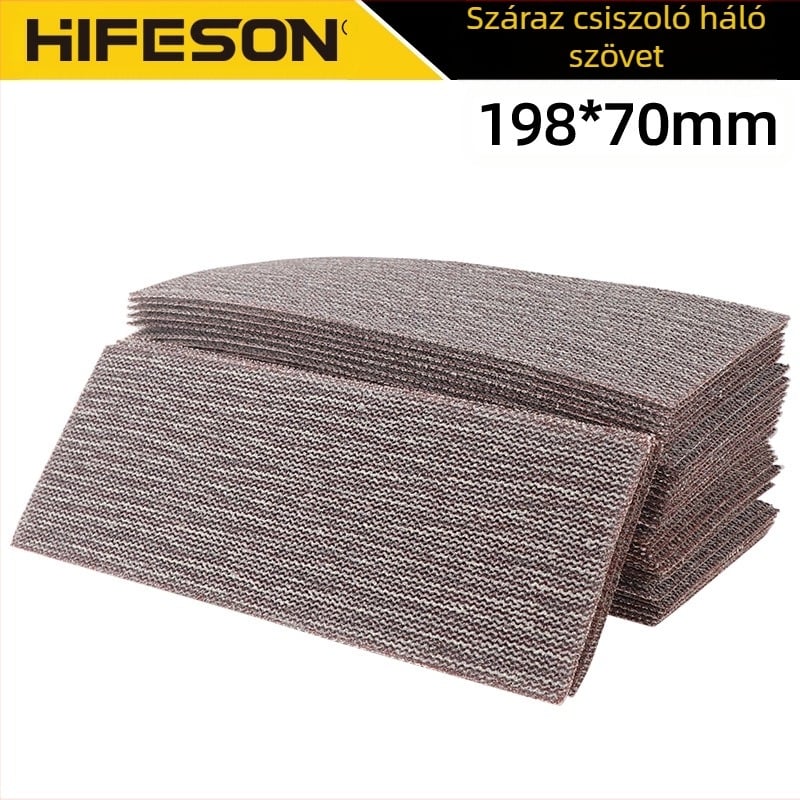 Sea Flying Shark flocking önmagához ragadó száraz hálós csiszolópapír autó karosszéria és fa felületek polírozásához