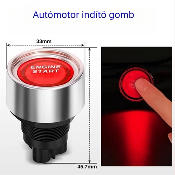 Gyújtókapcsoló panel 2-az-1 rocker kapcsolóval és relés kábellel, 20A, érintkezés ellenállása ≤50 mΩ, szigetelés ellenállása ≥100 MΩ, elektromos élettartam 200000 ciklus, CE tanúsítvány, autókhoz és RV-hez