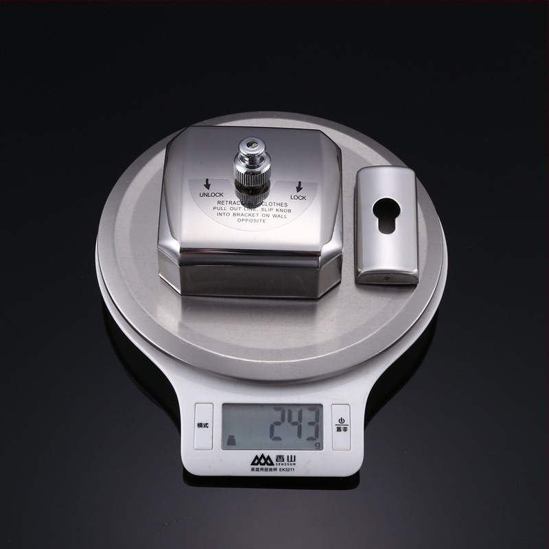 Kihúzható falra szerelt ruhaszárító, 304 rozsdamentes acélból, láthatatlan rögzítés, fürdőszoba vagy erkély