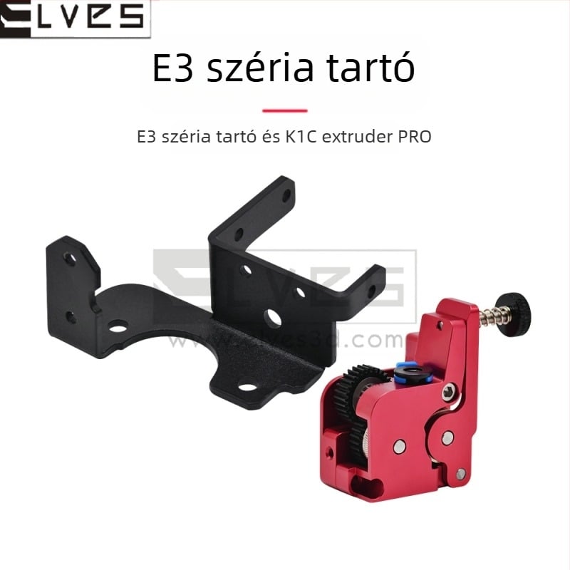 ELVES K1/K1C/K1Max teljes fém extruder – upgrade készlet közelről extrúzióhoz ELF/ELF PRO 3D nyomtatóhoz