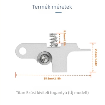 ELVES Titan extruder markolat - Squeeze modell, Titan típus