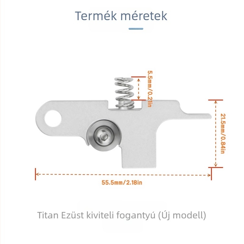 ELVES Titan extruder markolat - Squeeze modell, Titan típus