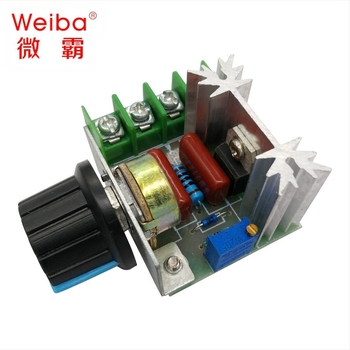 SCR motor sebességszabályzó és elektromos kemence hőmérsékletszabályzó, 2000/4000/10000 W, alacsony feszültség, Micro-bully