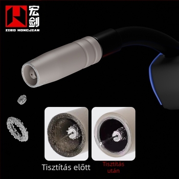 Gázvédett hegesztőpisztoly bevonó: védődugó a duzához, vezetőduza, 15AK fogyóeszközök