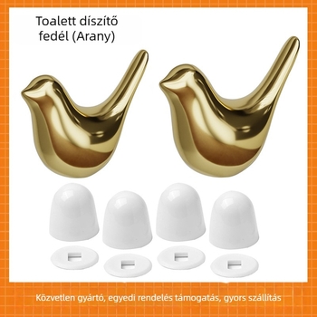 Parson WC csavarfedő – kerámia/ABS, WC tartozékok készlet, injekciós öntés, kézi szerelés